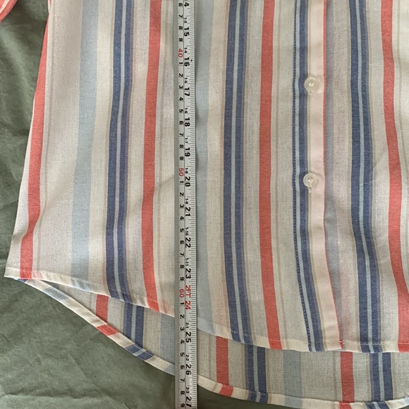 XS Striped Button up Shirt - Picture 7 of 8